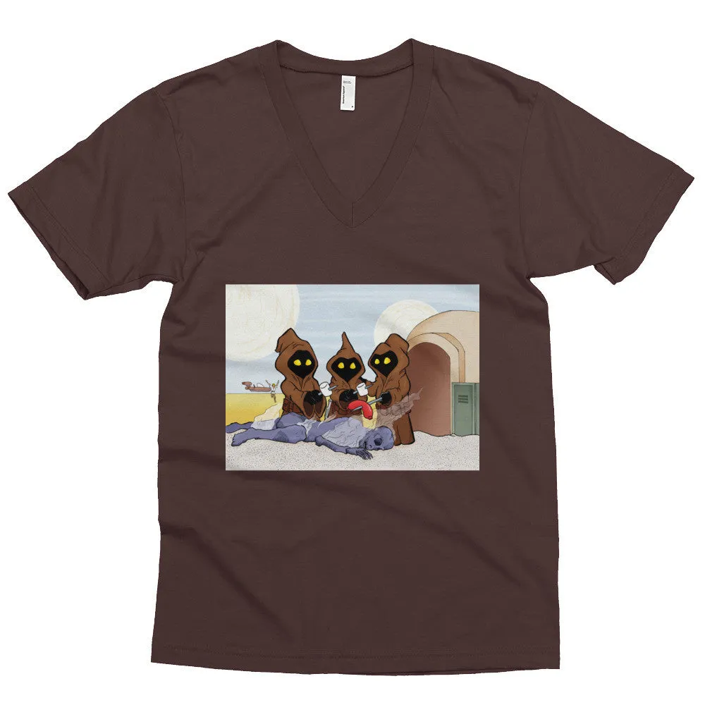 Weenie Roast V-Neck T-Shirt