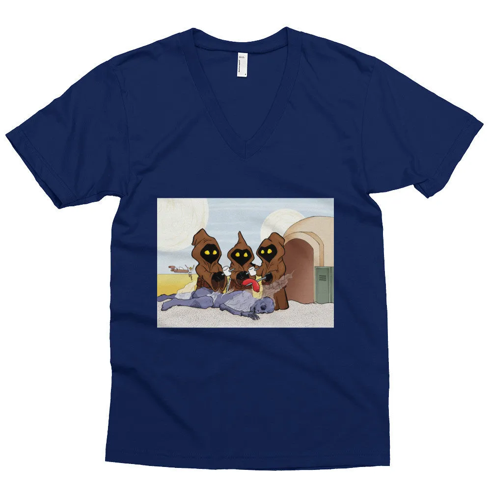 Weenie Roast V-Neck T-Shirt