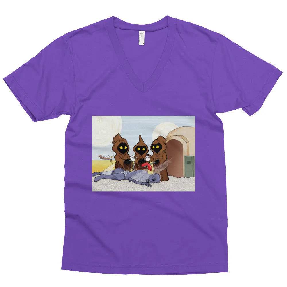 Weenie Roast V-Neck T-Shirt