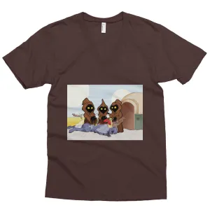Weenie Roast V-Neck T-Shirt