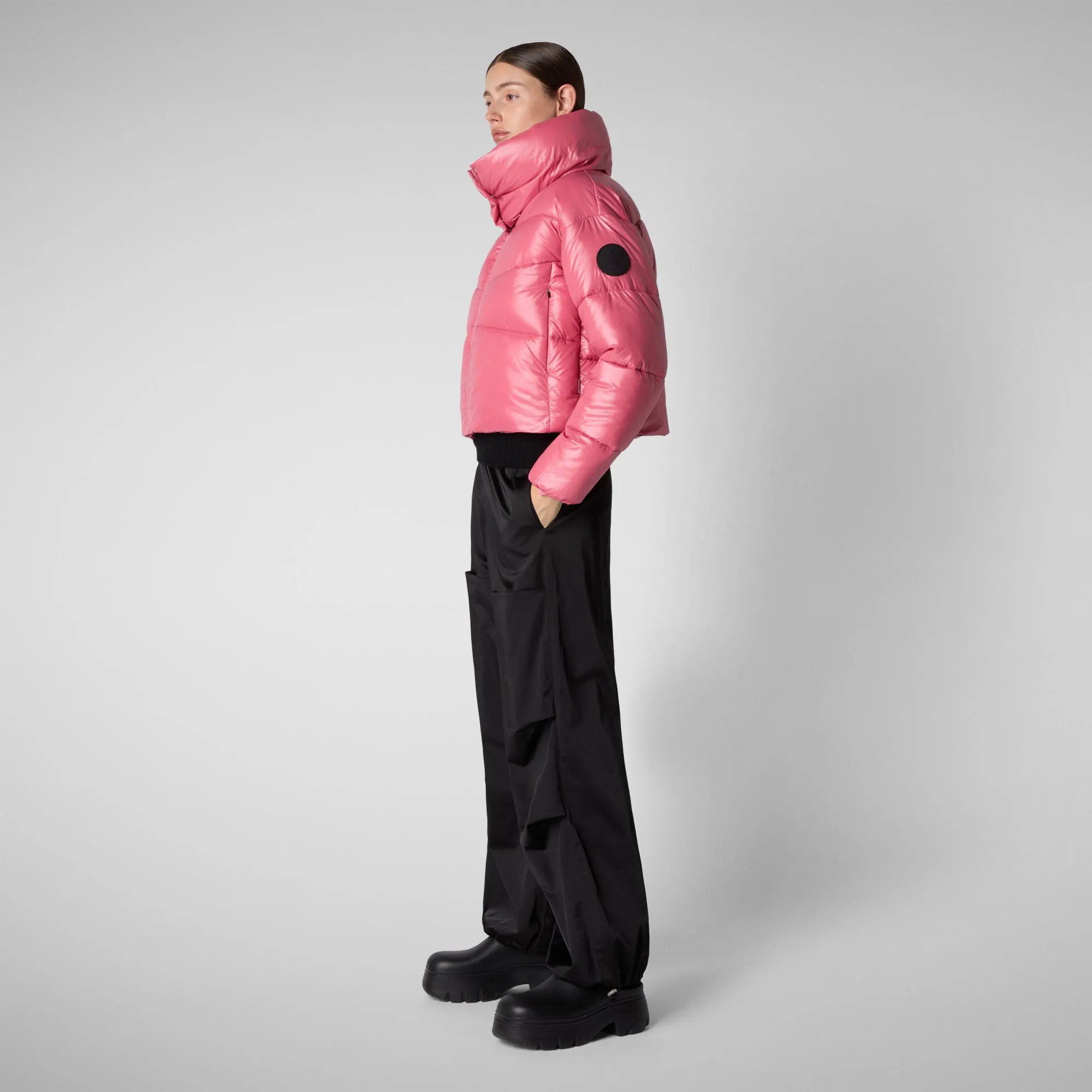 Woman's jacket Heidi in bloom pink