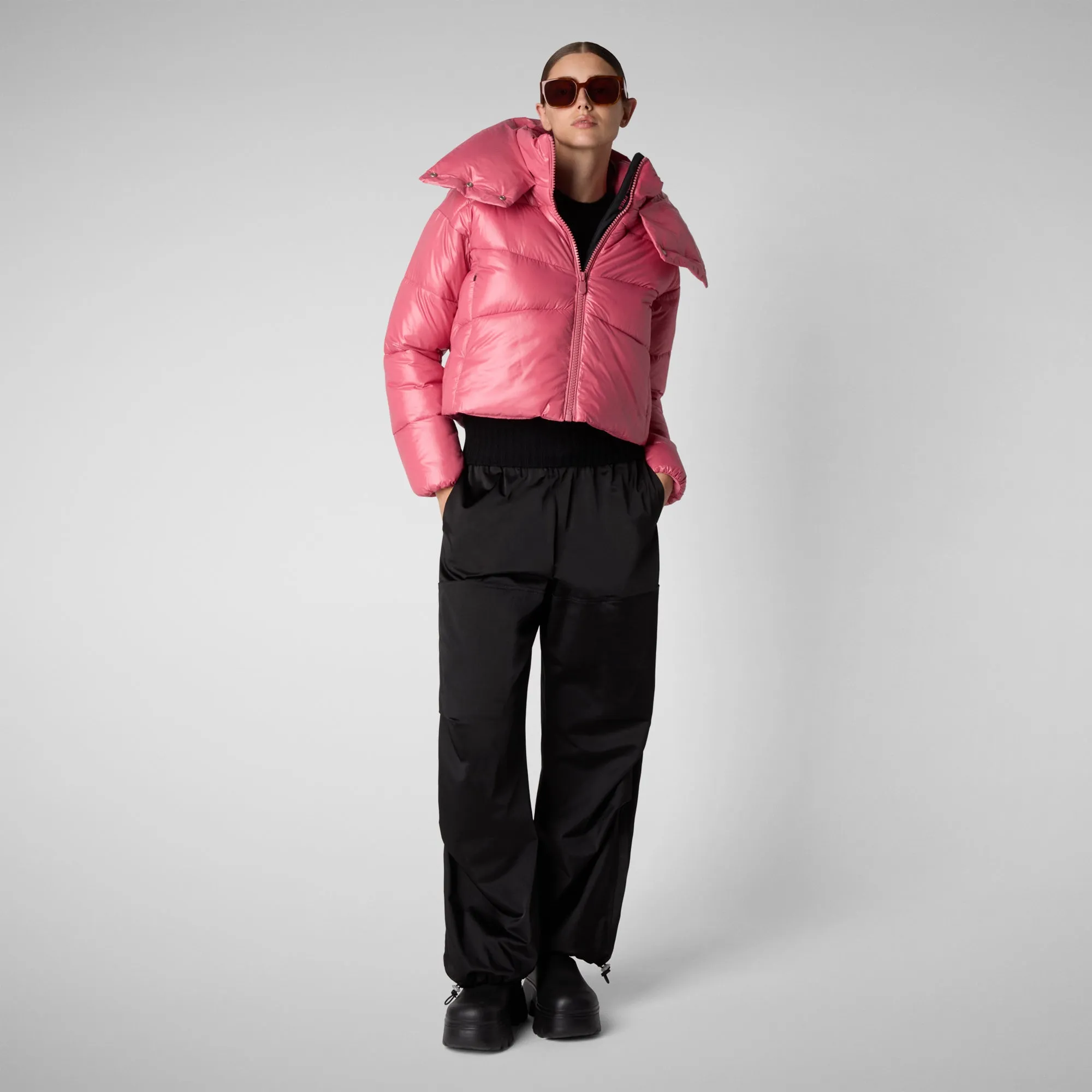 Woman's jacket Heidi in bloom pink