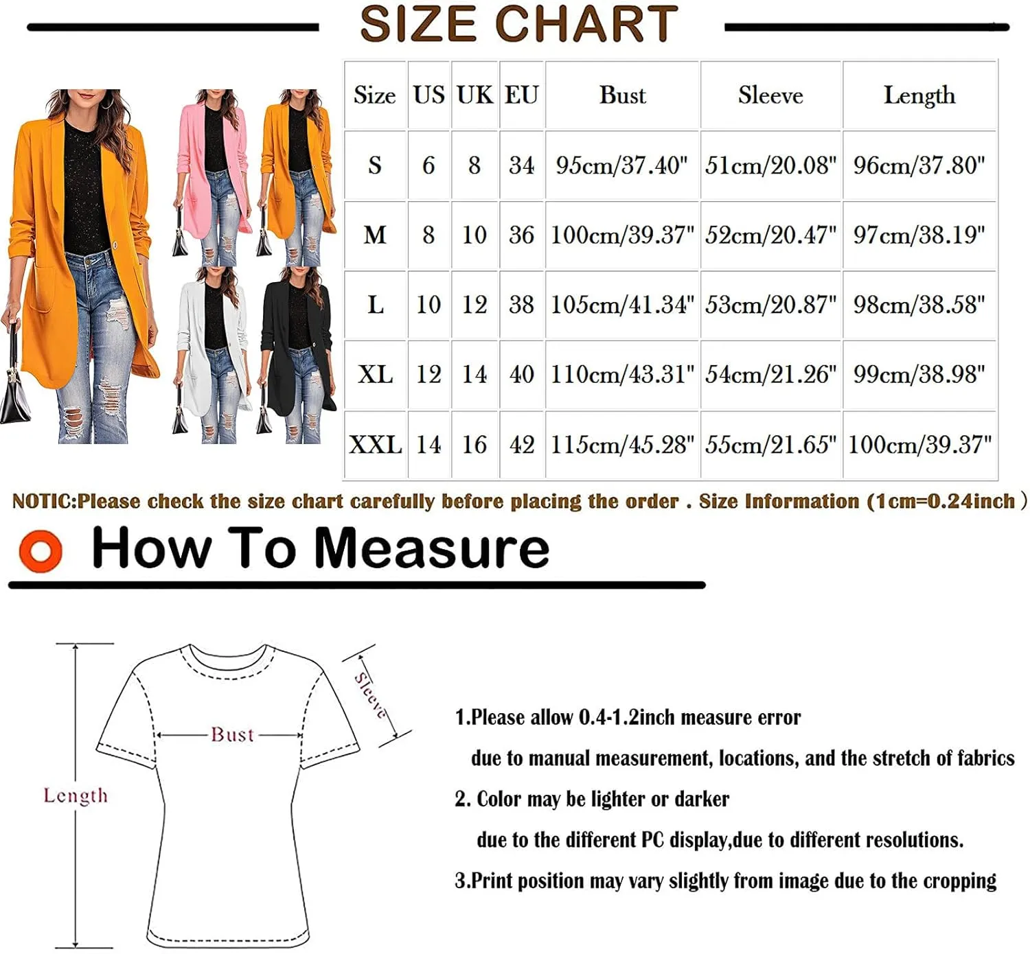 Womens Fall Fashion 2024 Long Sleeve Maxi Cardigan Open Front Oversized Coat Casual Lapel Warm Overcoat with Pockets