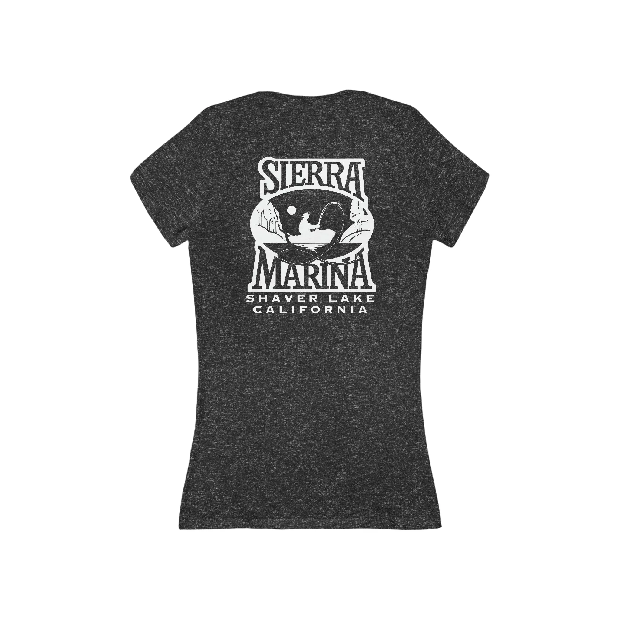 Women's Jersey Short Sleeve Deep V-Neck Tee