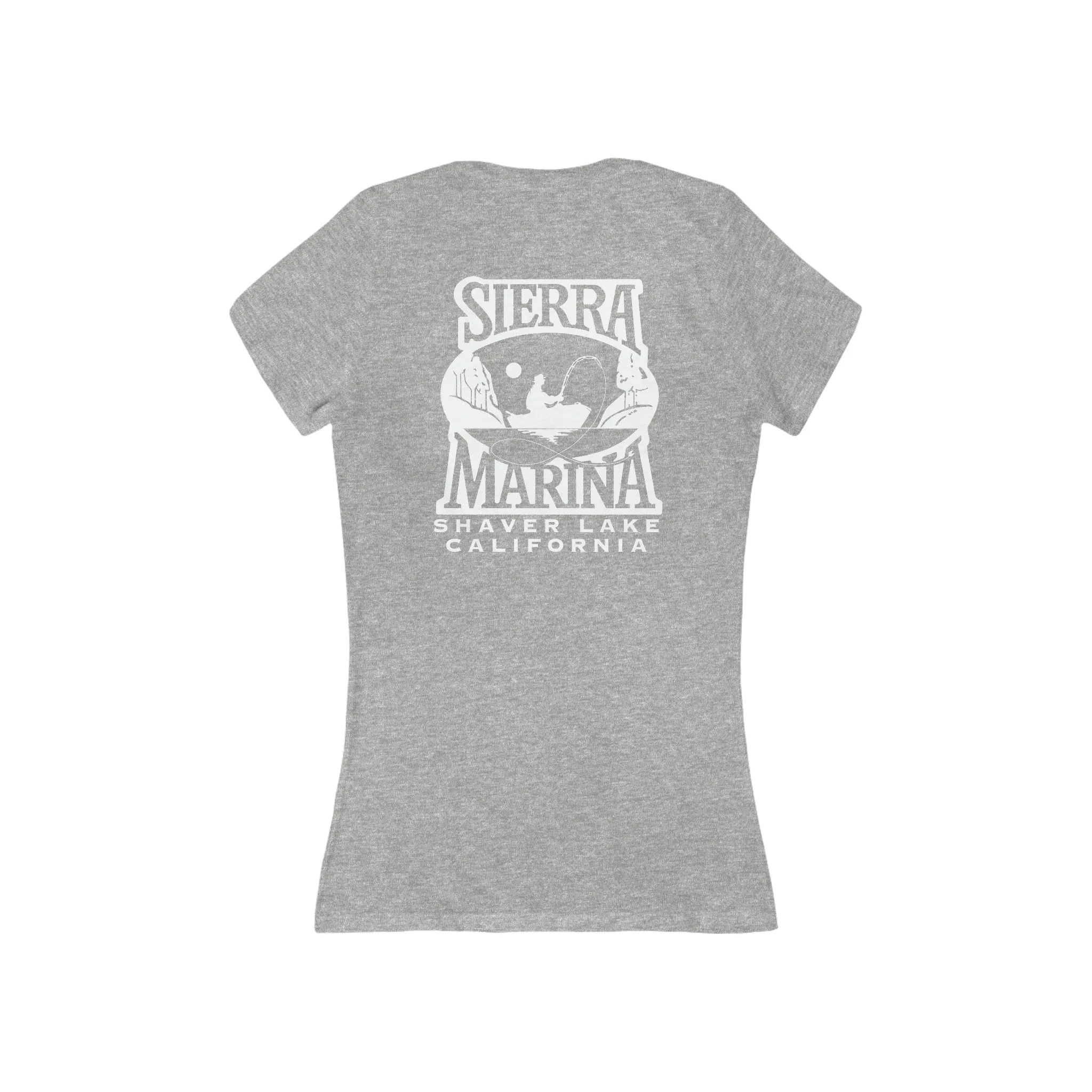 Women's Jersey Short Sleeve Deep V-Neck Tee