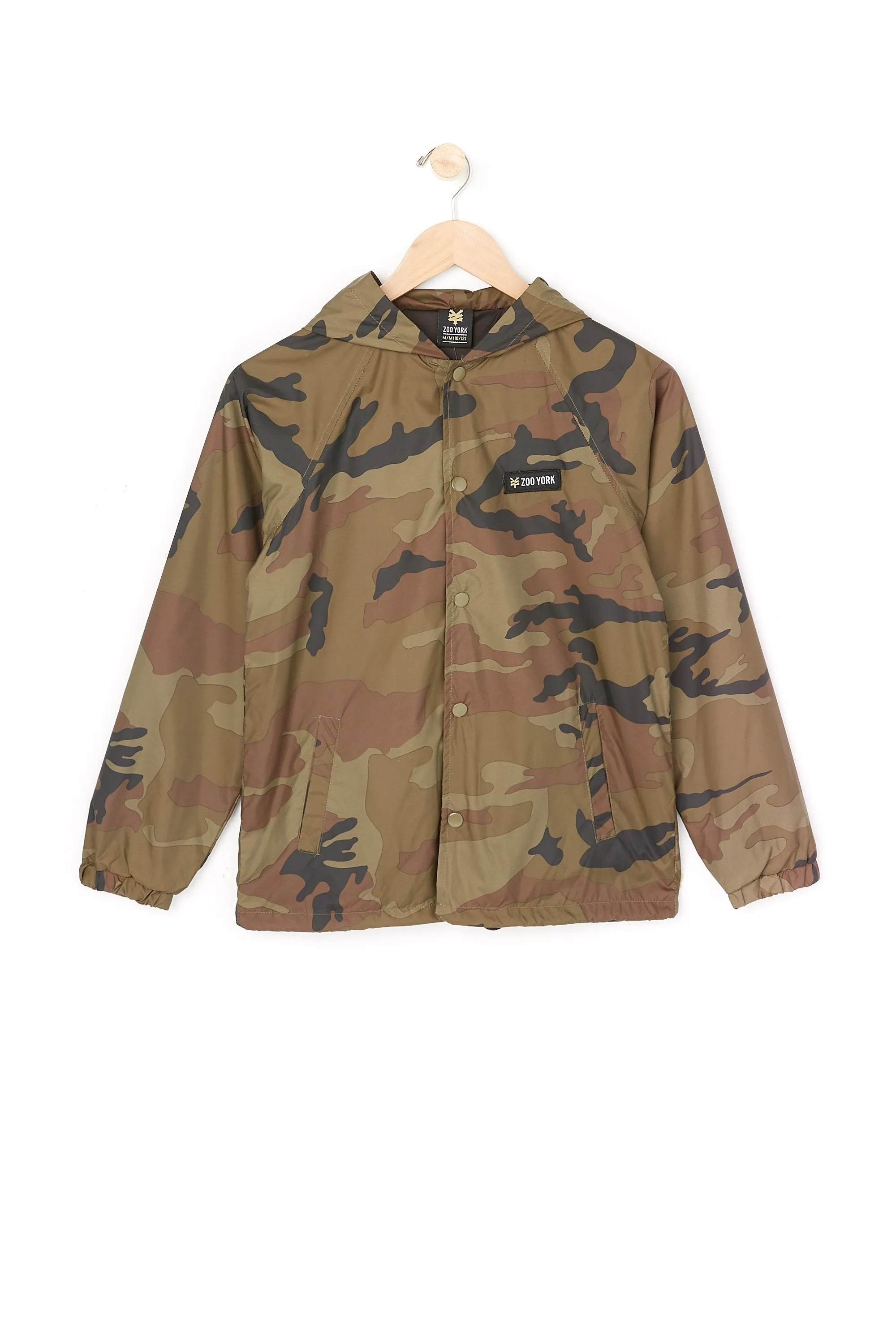Zoo York Youth Hooded Coach Jacket